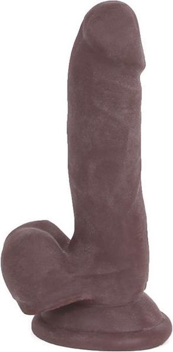 Kiotos Cox - Dildo 15 x 3 cm - Bruin