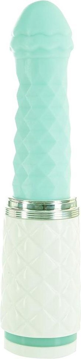 Pillow Talk Feisty Stotende Vibrator met handsfree houder - mintgroen