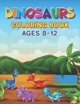 Dinosaur Coloring Book Ages 8-12