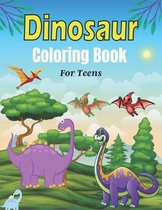 DINOSAUR Coloring Book For Teens