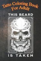 Tattoo Coloring Book For Adult
