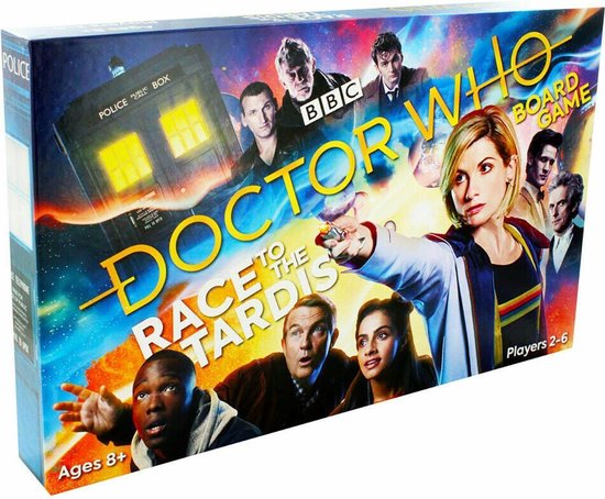 Thumbnail van een extra afbeelding van het spel BBC Doctor Who Race to the Tardis Board Game