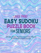 Large Print Easy Sudoku Puzzle Book for Seniors