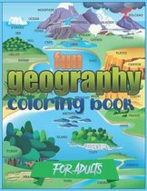 Fun Geography Coloring Book For Adults