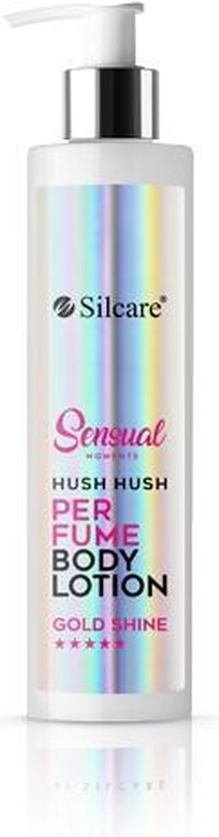 Silcare - Sensual Moments Gold Shine Perfumed Moisturizing Lotion Is Body Hush Hush 250Ml