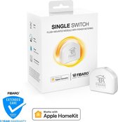 FIBARO Single Switch - Werkt alleen met Apple Homekit - Inbouw schakelaar - 1800W