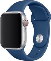 Sport band -  blue horizon - Geschikt voor Apple Watch  - 38mm en 40mm - SM - iwatch - Horlogeband Armband Polsband