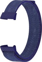 Charge 3 & 4 nylon sport band - indigo - Geschikt voor Fitbit