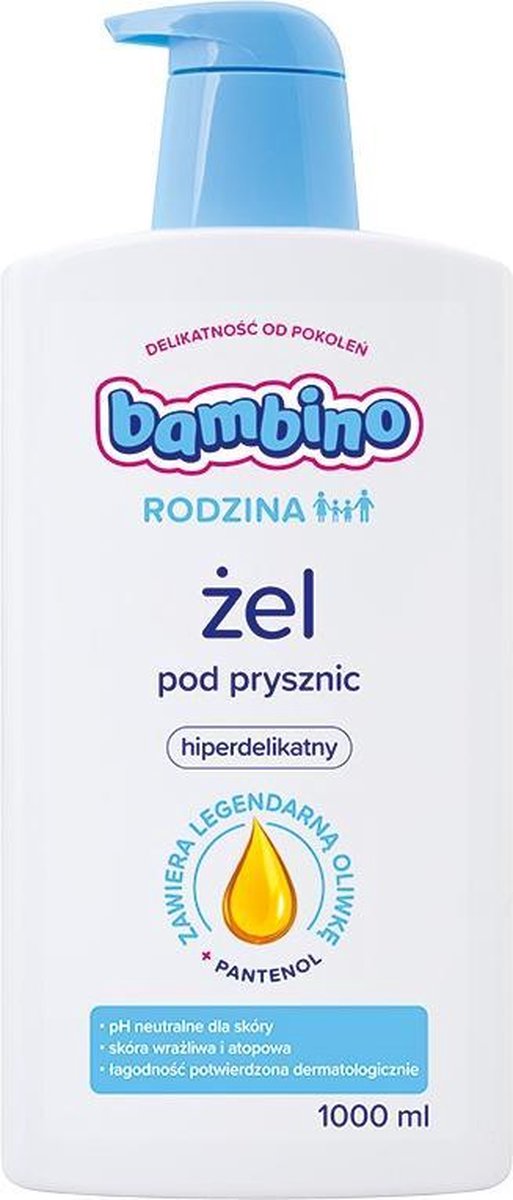 Bambino - Family Gel Under Shower Hyperdelicate 1000Ml
