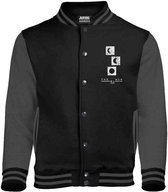 Asking Alexandria Varsity jacket -S- THE BLACK ORIGINAL ART Zwart