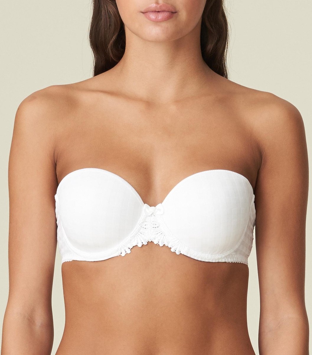 Marie Jo Avero Strapless Bh 0100413 Wit - maat EU 75B / FR