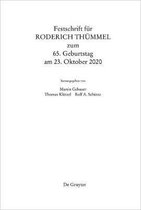 Festschrift für Roderich C. Thümmel zum 65. Geburtstag am 23.10.2020