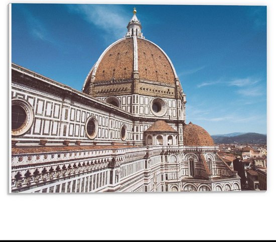 Forex - Kathedraal van Florence -  - 40x30cm Foto op Forex