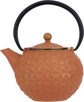 Sakai theepot goud-terracotta - 1L - gietijzer