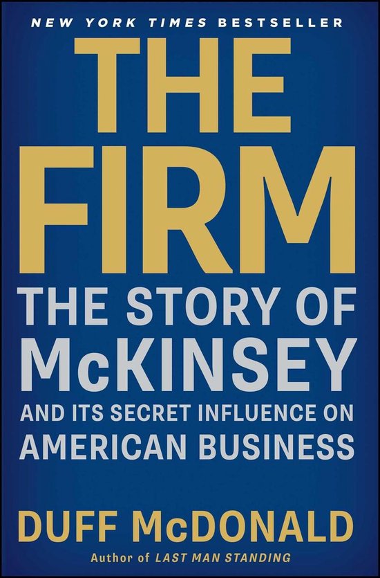 A Business Bestseller - The Firm - cover