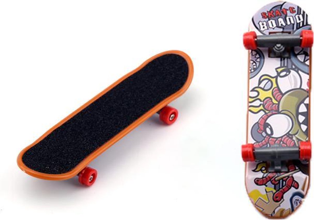 afdeling barrière Van toepassing zijn Vinger Skateboard - Mini Skateboard - Fingerboard - Vingerboard | Games |  bol.com