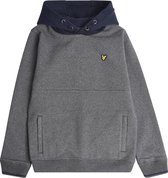 Lyle & Scott Jongens Contrast BB Hoodie Grey