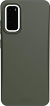 Samsung Galaxy S20 Hoesje - UAG - Outback Serie - Hard Kunststof Backcover - Olive - Hoesje Geschikt Voor Samsung Galaxy S20