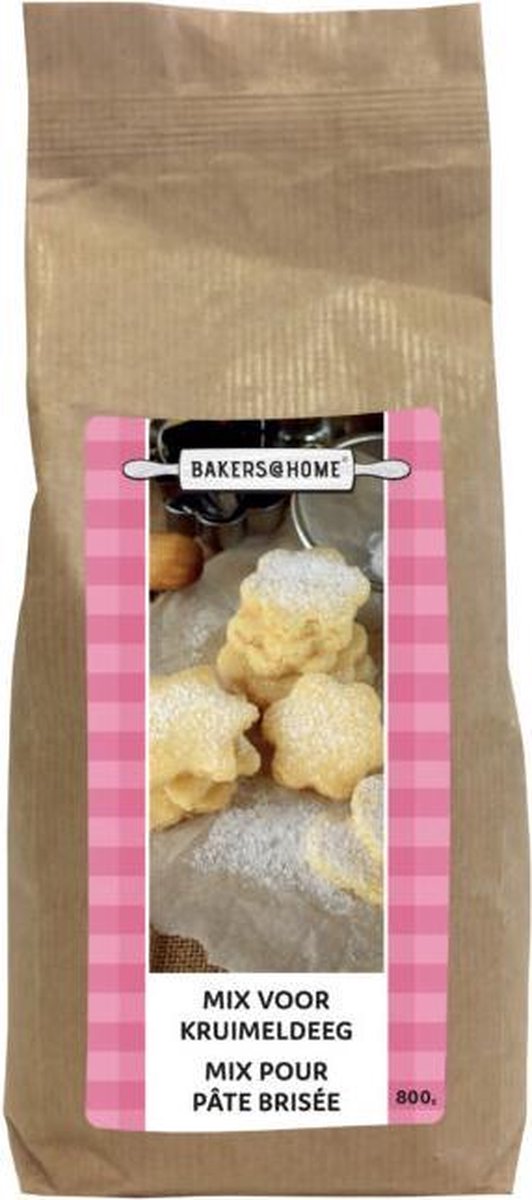 Bakmix voor kruimeldeeg koekjes (800 gram)