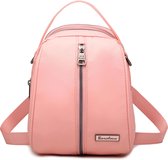 21KBarcelona  Rugtasje- Schoudertas - Handtas - Dames - Small - 5L- (2118) Roze
