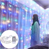 Kerstverlichting Wanddecoratie Slinger - Veelkleurig – 3x3m – 300 LEDs