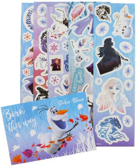 Frozen II sticker set 5 vellen | bol.com