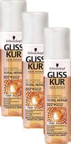 Gliss Kur Anti-Klit Spray Total Repair - Voordeelverpakking 3 x 200 ML