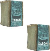 Aleppo Zeep Olijfolie en Laurierolie 7% - 2 stuks
