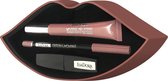 IsaDora Lip Kit - Geschenkdoos met Lippenstift - Lipliner en Lipgloss - Nude Kleur