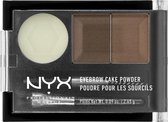 NYX Professional Makeup Eyebrow Cake Powder - Brunette