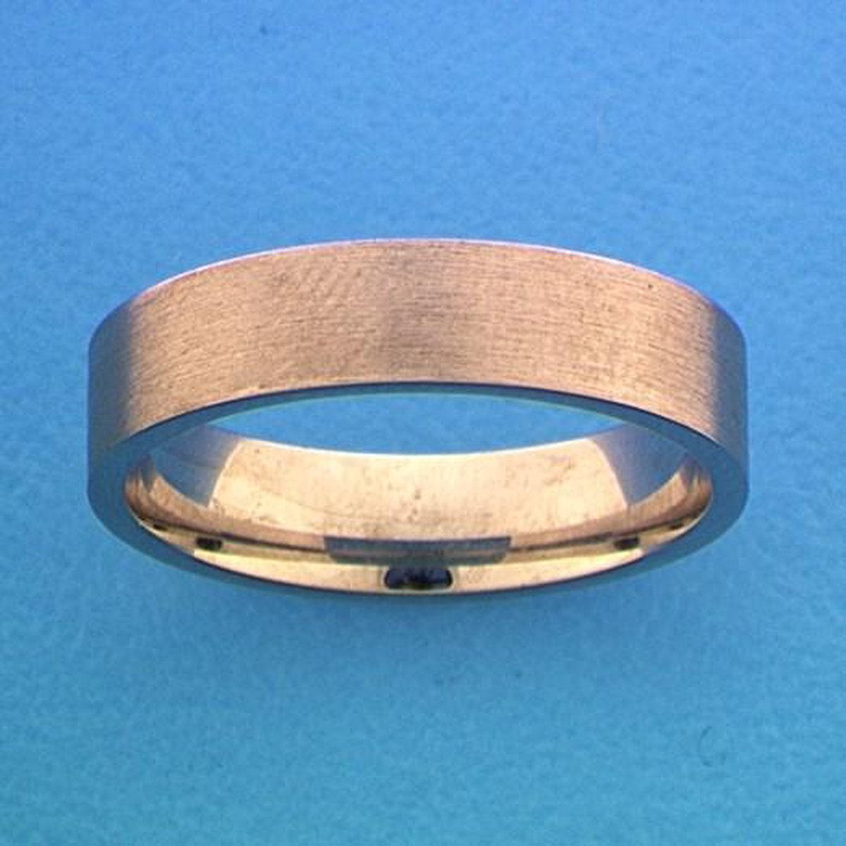 Gerhodineerd Zilver Ring A305 - 5 Mm Zonder Steen 1315047