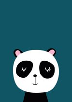 Poster Panda - dieren (Baby- en kinderkamer)