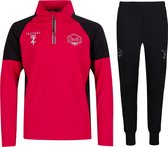 Touzani Trainingspak - Maat 164  - Jongens - rood/zwart