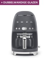 SMEG Filterkoffiemachine Leigrijs DCF02GREU