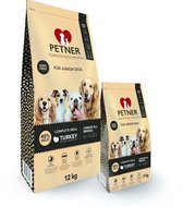 Petner - Complete maaltijd - Jonge honden - Kalkoen - Alle rassen - 3kg