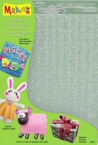 Makin'Clay Klei struct.sheets set E - 4 sheets assorted 17,5X11,5CM