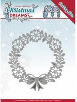 Mal  - Yvonne Creations - Christmas Dreams - Poinsettia-krans