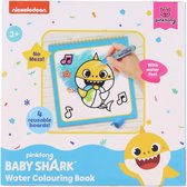Kleurboek Baby Shark - Kleuren- Waterkleurboek - Baby Shark