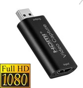 HDMI Capture Card - HDMI naar USB - Voor het recorden van Games, Streams, Video Calls