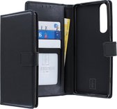 Sony Xperia 1 II Bookcase hoesje - CaseBoutique - Effen Zwart - Kunstleer