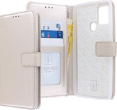 Housse Bookcase hoesje Samsung Galaxy A21s - CaseBoutique - Or Massif - Similicuir