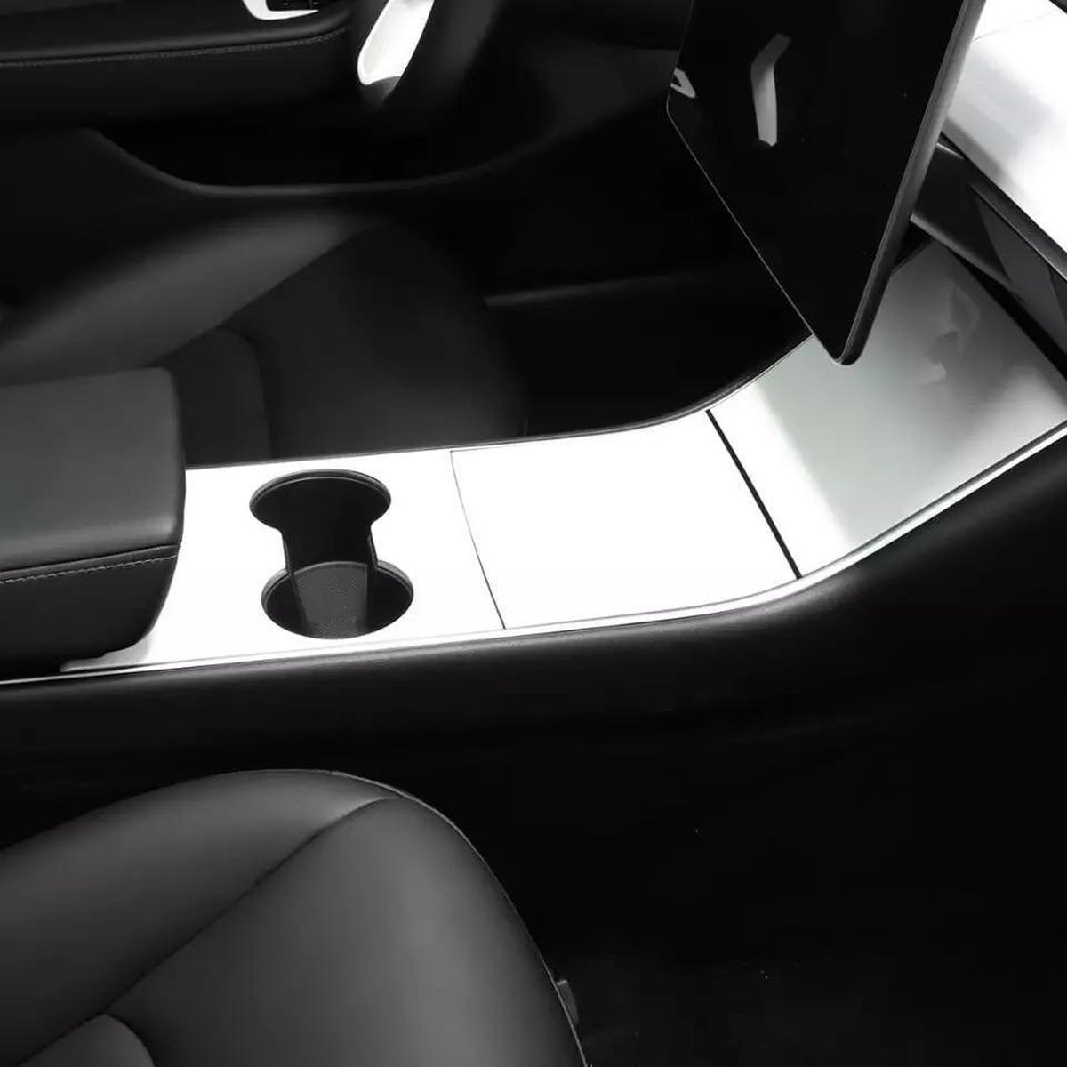 Tesla Model 3 Panelen Wit voor Middenconsole Wrap Auto Interieur Accessoires Nederland België