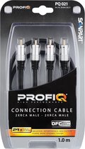 ProfiQ Pq021 2tulp(m)-(m) 1.0m