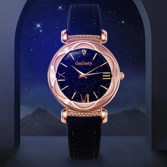 Space horloge zwart
