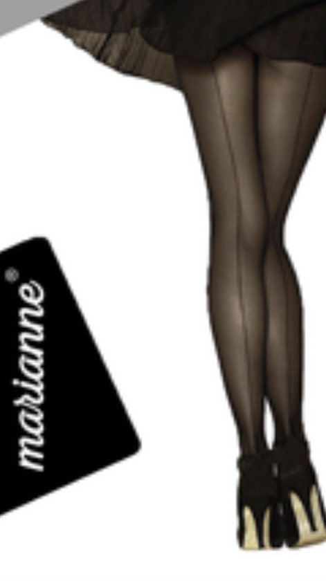 Marianne Luxury panty met naad fantasie 20 den L/XL