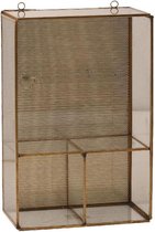 Industriële wandkast - Wandkast - Wandrek - Industrieel - Landelijk - Sfeer - Premium - Luxe - Design -Wandplank - Wanddecoratie - Goud - 30 cm hoog