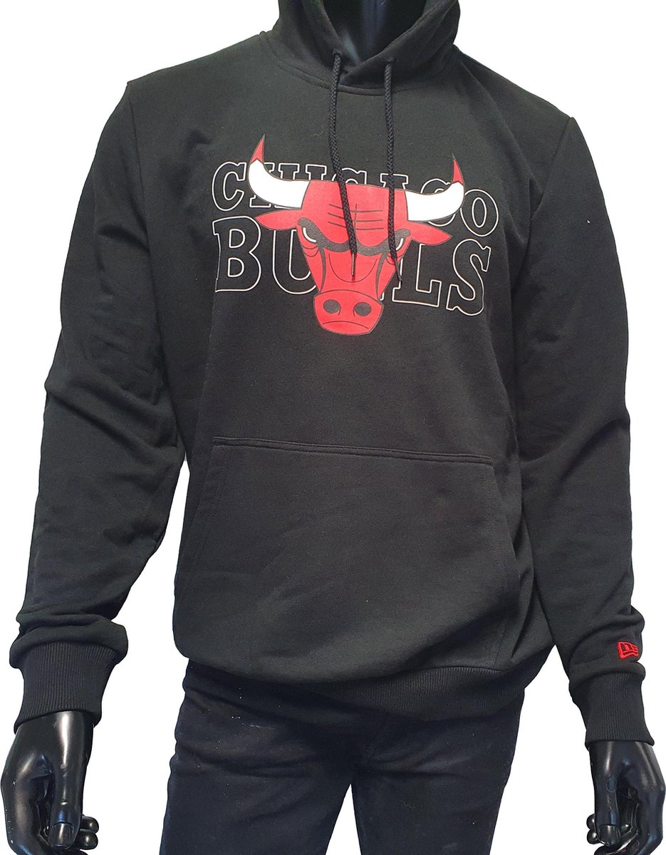 NBA GRAPHIC OVERLAP HOODY CHIBUL BLK Zwart
