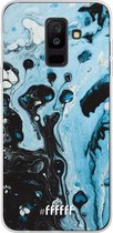 Samsung Galaxy A6 Plus (2018) Hoesje Transparant TPU Case - Melted Opal #ffffff