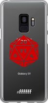 6F hoesje - geschikt voor Samsung Galaxy S9 -  Transparant TPU Case - D20 - Transparant #ffffff