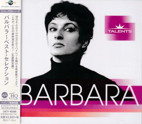 Barbara Best Selection, Barbara | CD (album) | Musique | bol.com